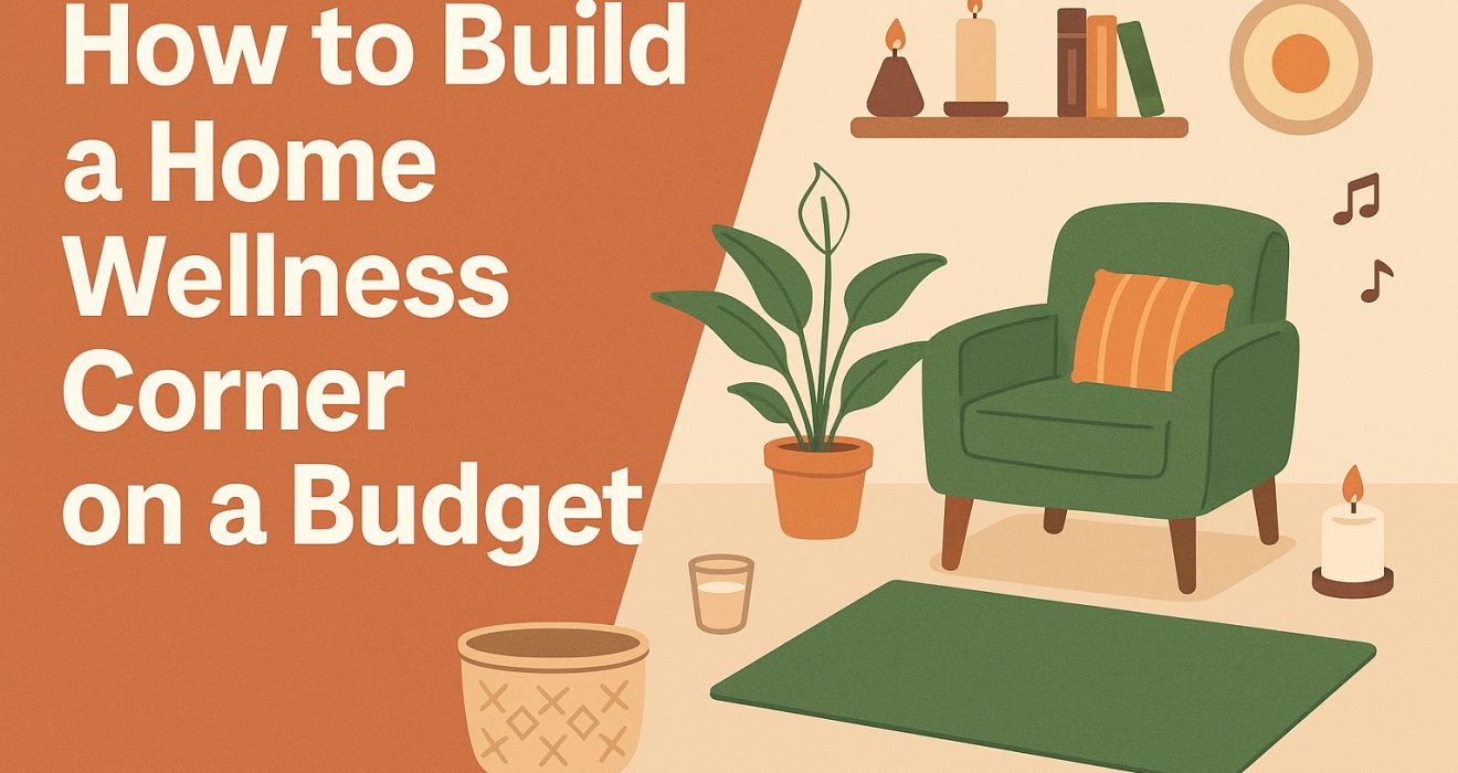 home wellness corner on a budget Kenya