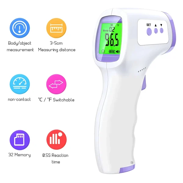 Digital Infrared Thermometer Kenya, Electronic Thermogun Kenya, Medical Thermometer Kenya, Hospital Grade Thermogun Kenya, Fever Detection Thermometer Kenya, Body Temperature Thermogun Kenya